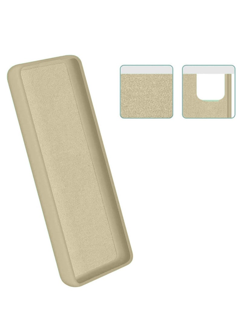 Wtech Liquid Silicone Case Cover For Oneplus 12R 5G 2024 Cream - Image 3