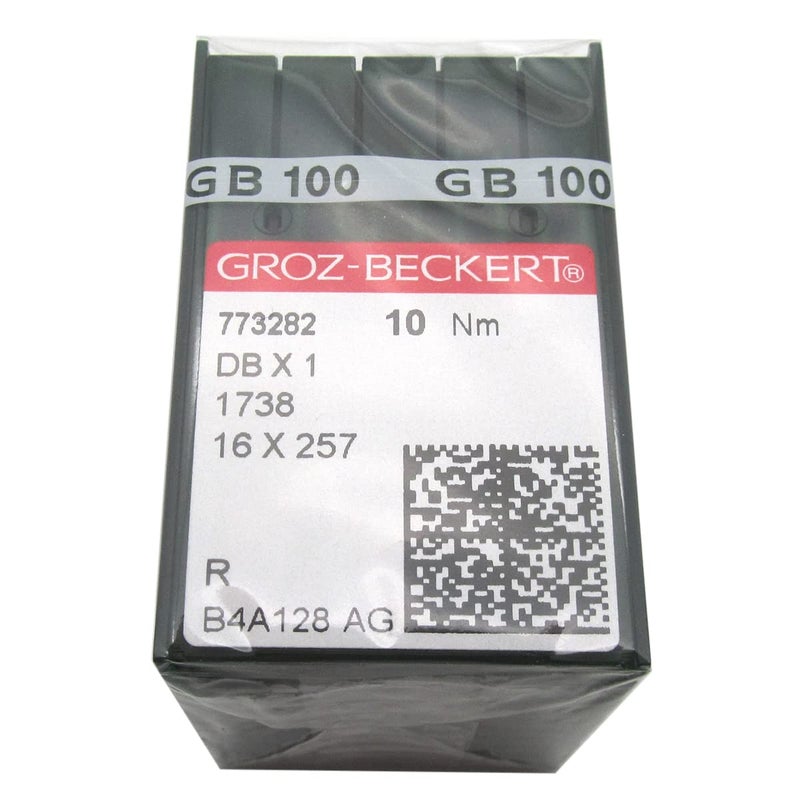 ckpsms GROZ-BECKERT Needle in CKPSMS Clear Plastic Box- 100PCS Groz Beckert DBX1 1738 16X257 Sewing Machine Needles (Groz Beckert DBX1 12/80) - Image 5