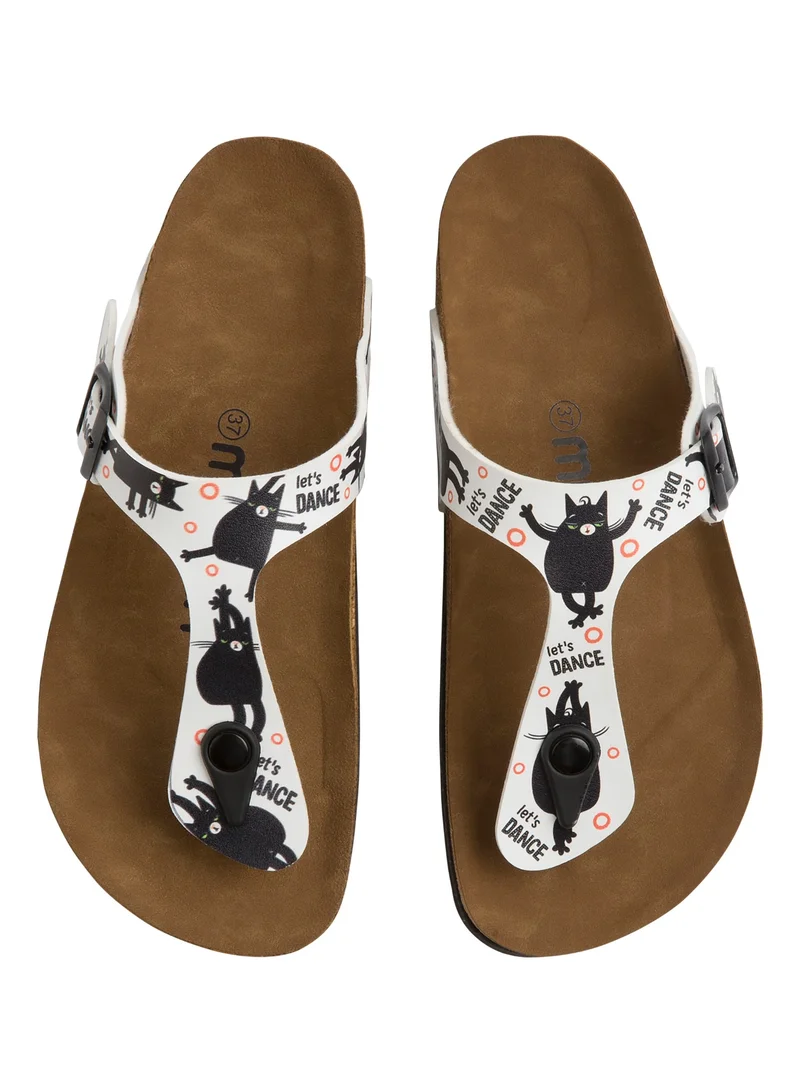 Mumka Dancing Cats Sandals