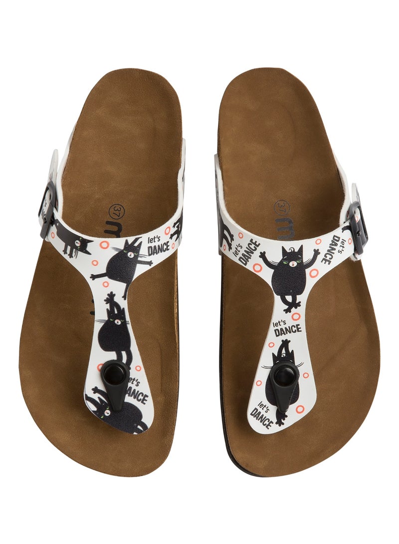 Mumka Dancing Cats Sandals - Image 3
