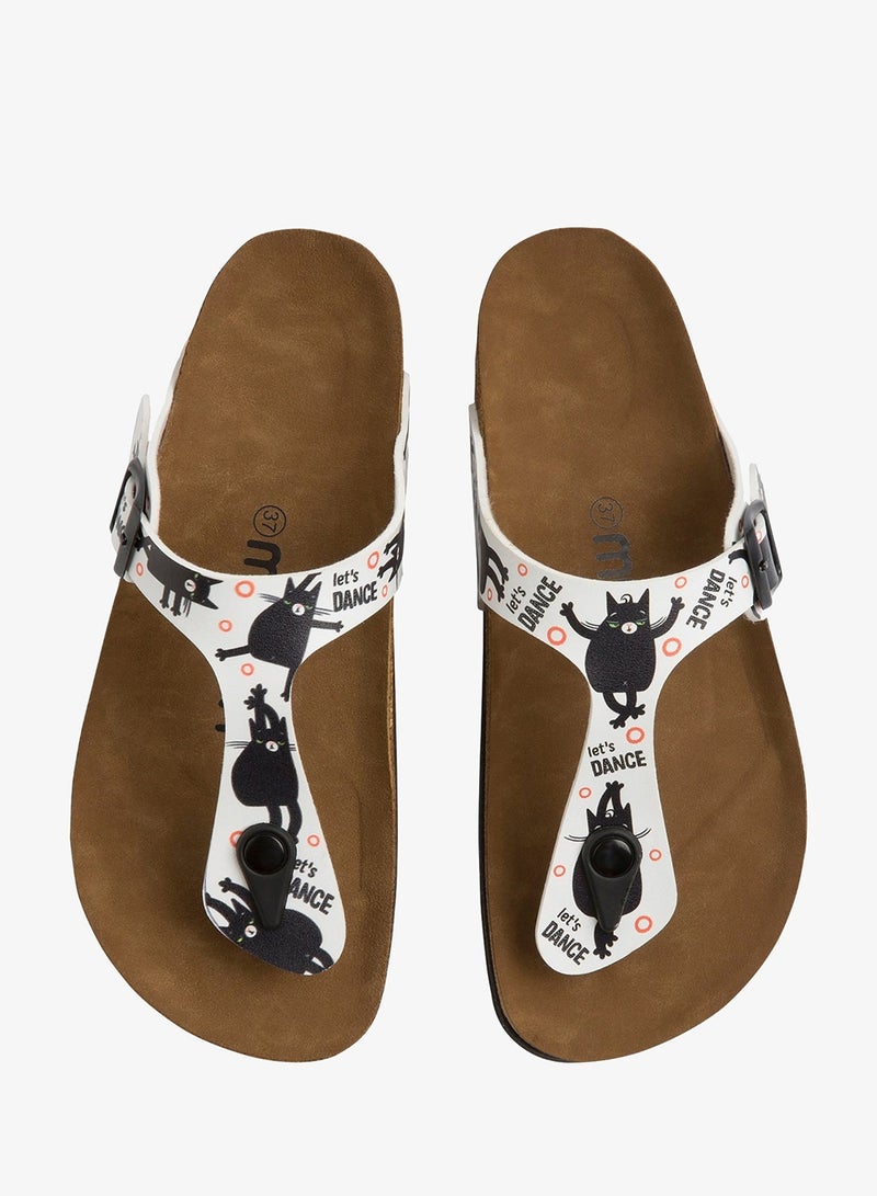 Mumka Dancing Cats Sandals - Image 3