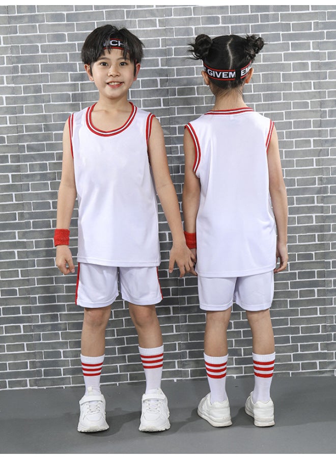 Light Board Children's Basketball Suit Suit Training Suit Breathable Sweat-absorbent Sportswear Lakers s Jersey Custom