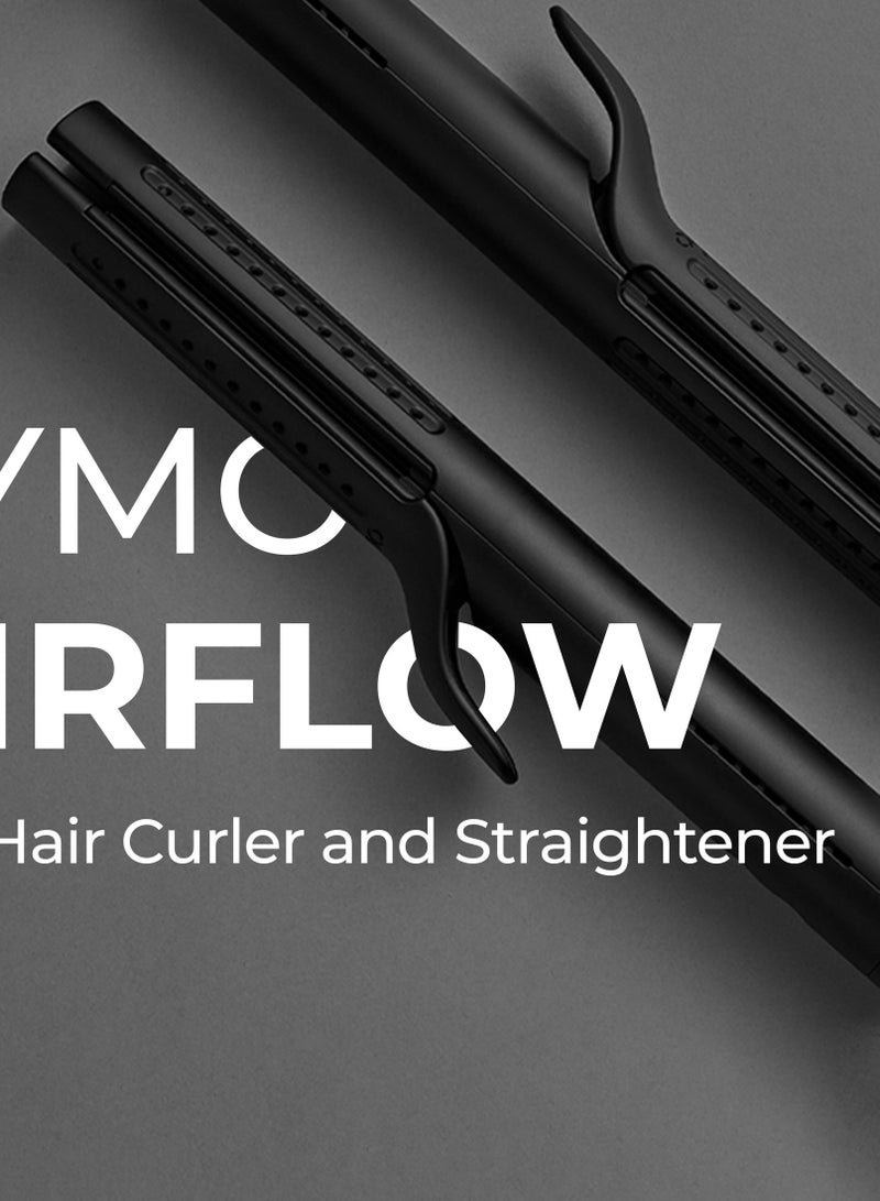 TYMO TYMO Airflow 2 in 1 Hair Curler and Straightener Black TY.HC506.BK  - Image 5