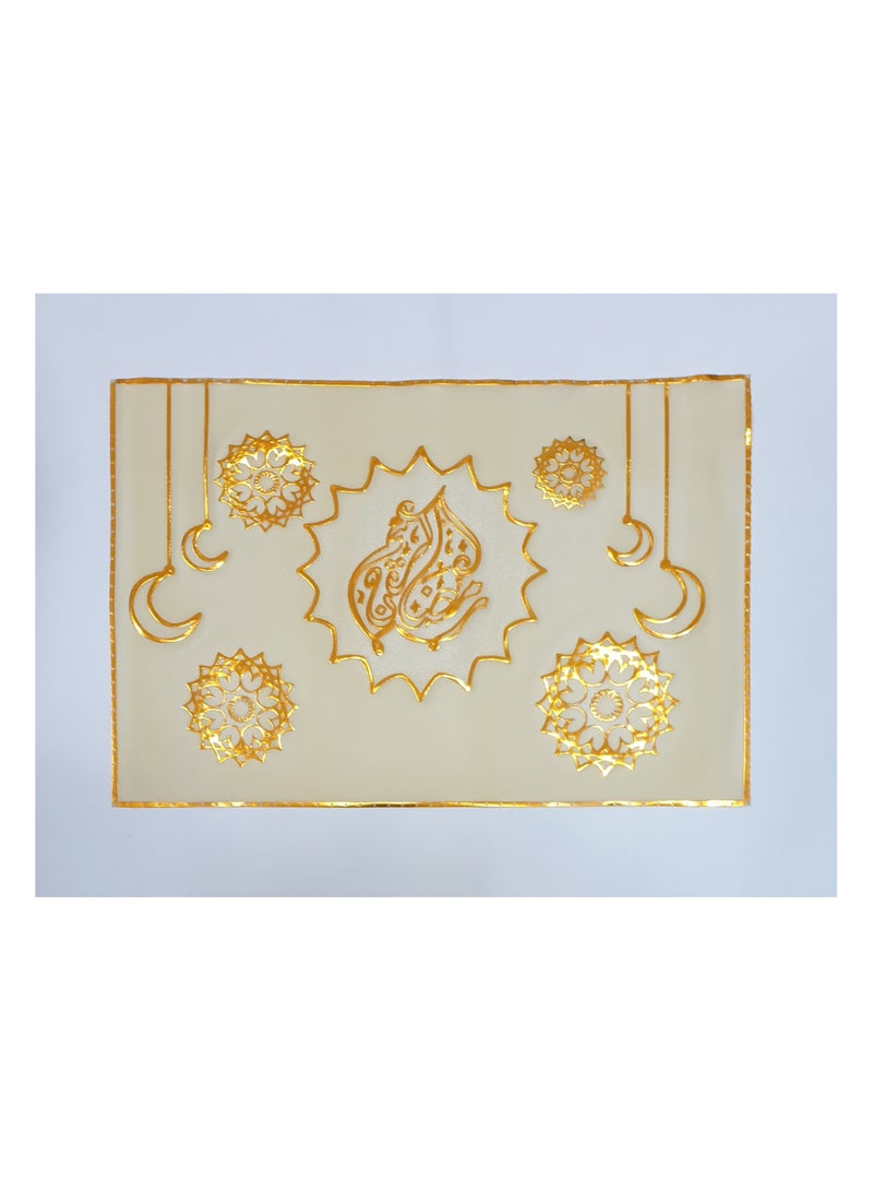 Ramadan Kareem Printed Rollable Tablecloth – Elegant Festive Table Decor for Iftar & Suhoor Gatherings - Image 2