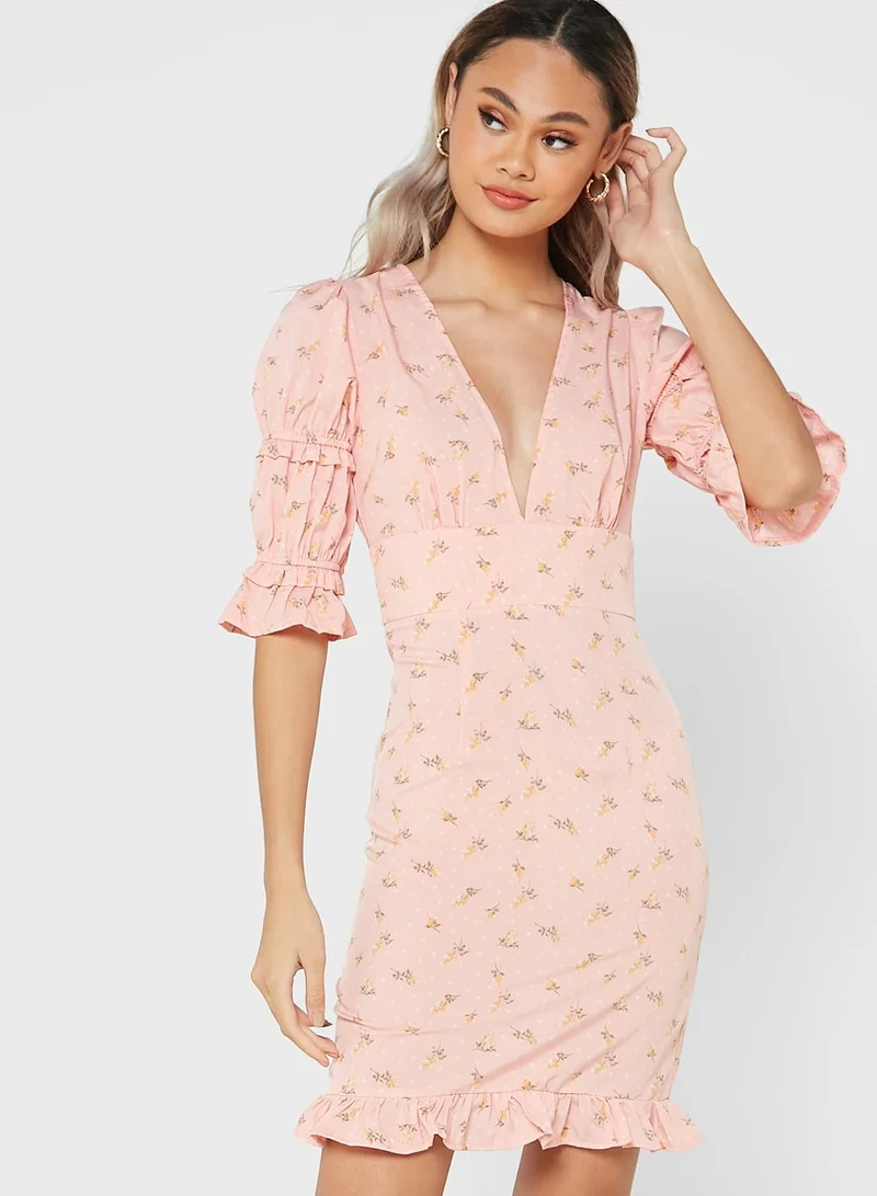 Ginger Floral Ditsy Dress