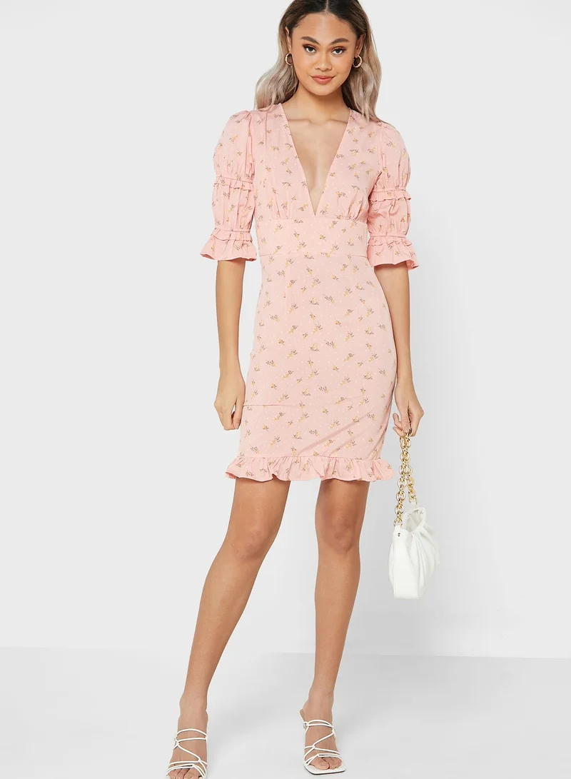 Ginger Floral Ditsy Dress