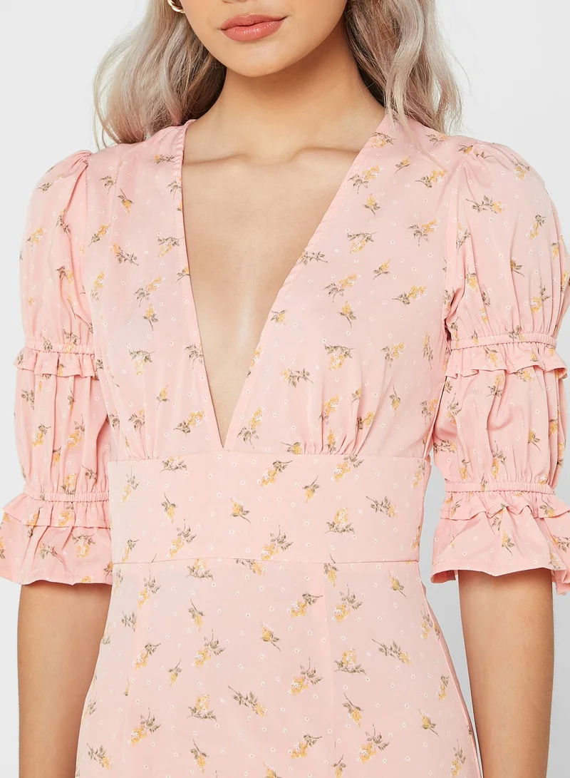 Ginger Floral Ditsy Dress