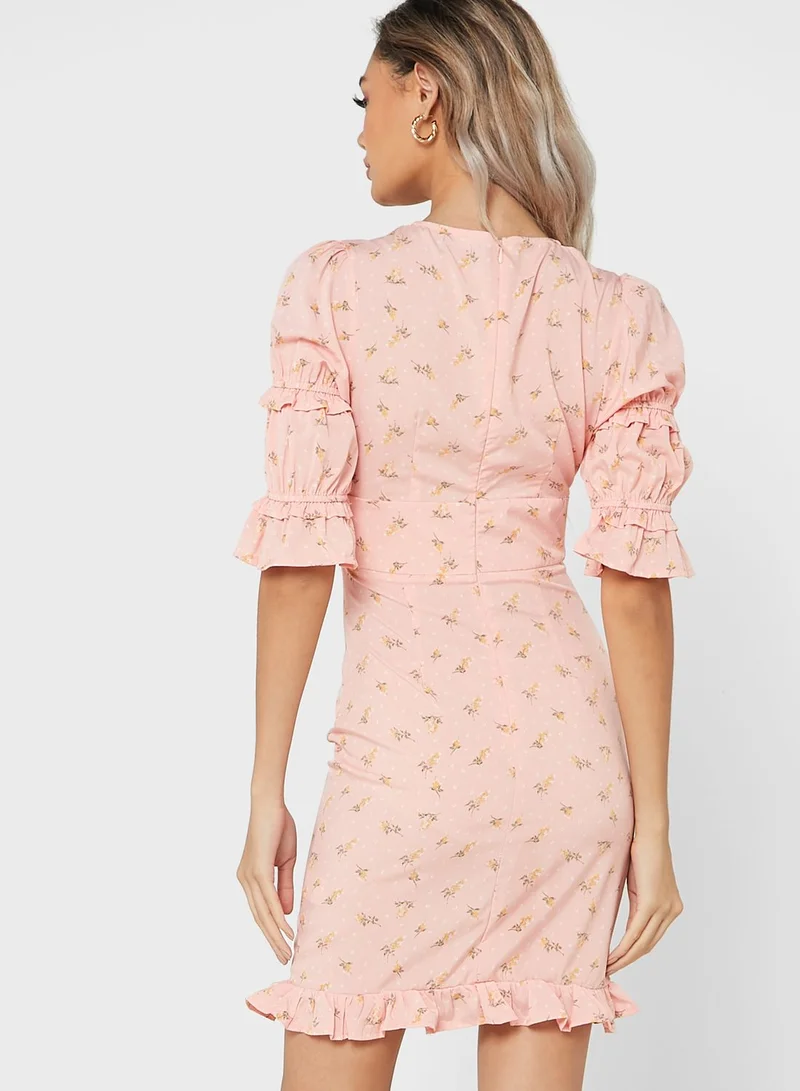 Ginger Floral Ditsy Dress