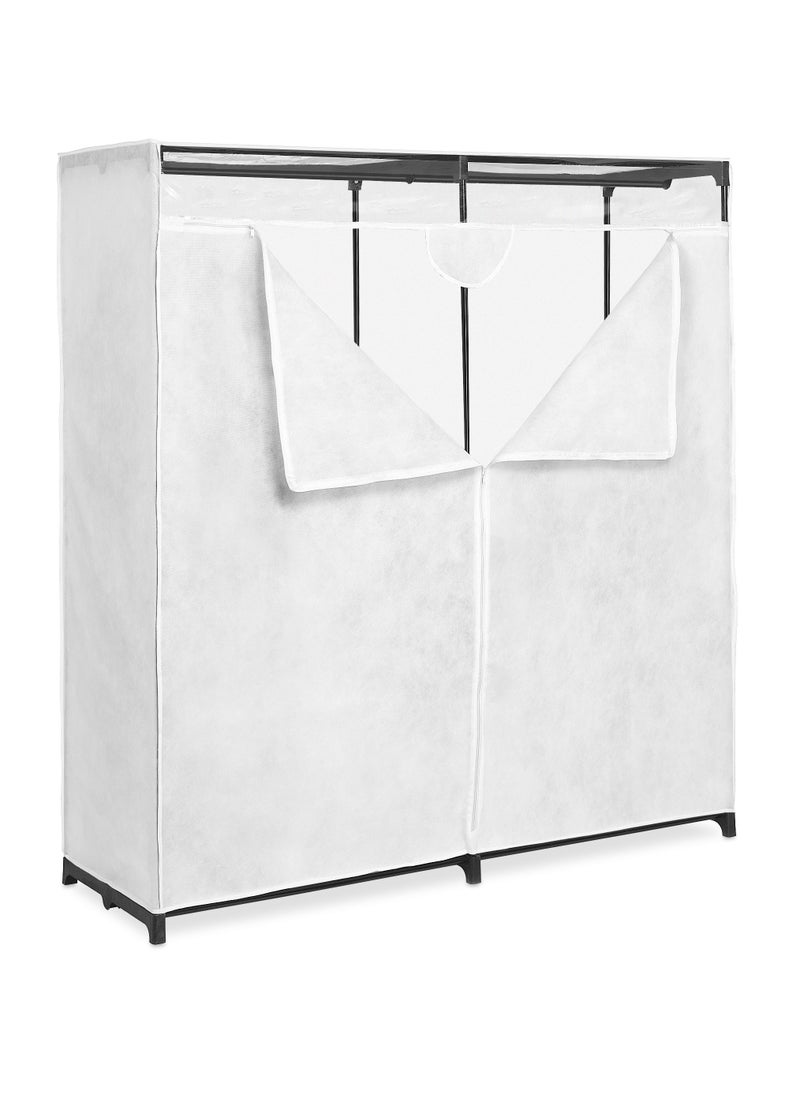 Whitmor Whitmor Extra Wide Clothes Closet White 60 