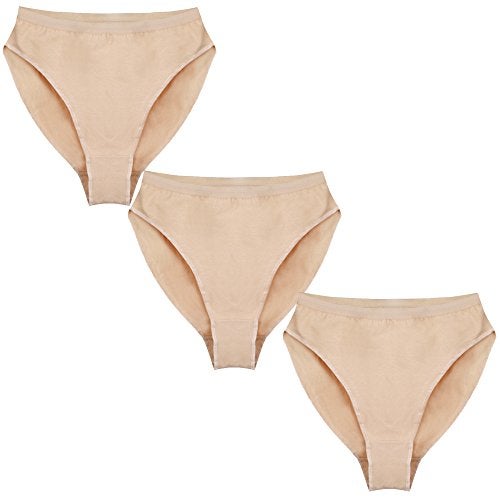 SPFAS KUKOME Ballet Dance Underwear High Cut Cotton Dance Briefs Shorts for Women Girls - Image 1