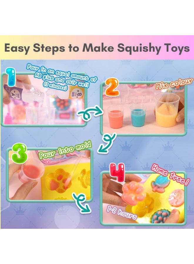 Squishy Toys DIY Kit - Create Custom Squishy Toys - Fun Craft Kit for Kids - Stress Relief & Skill Development - Image 2