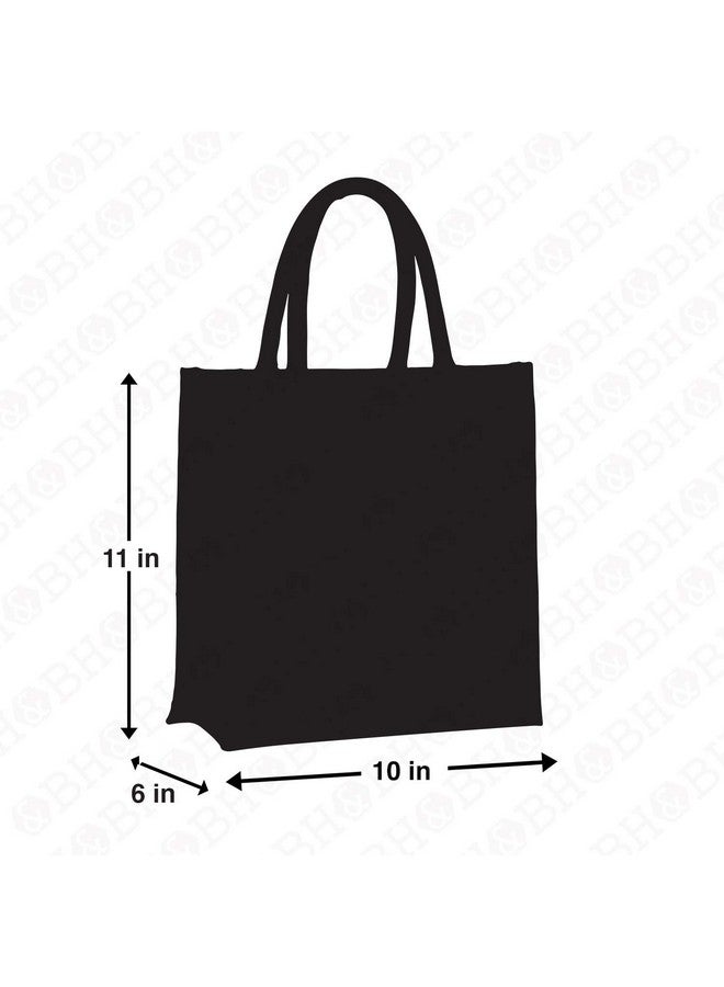 H&B Men'S Printed Jute Tiffin Bag With Zip (Grey Medium) - Image 4