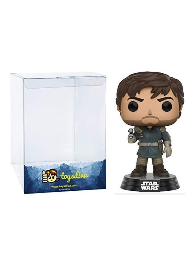 نيبمينينت مجسم شخصية كابتن كاسيان أندور برأسٍ مهتز مع علبةٍ واقية برسومات - Image 1