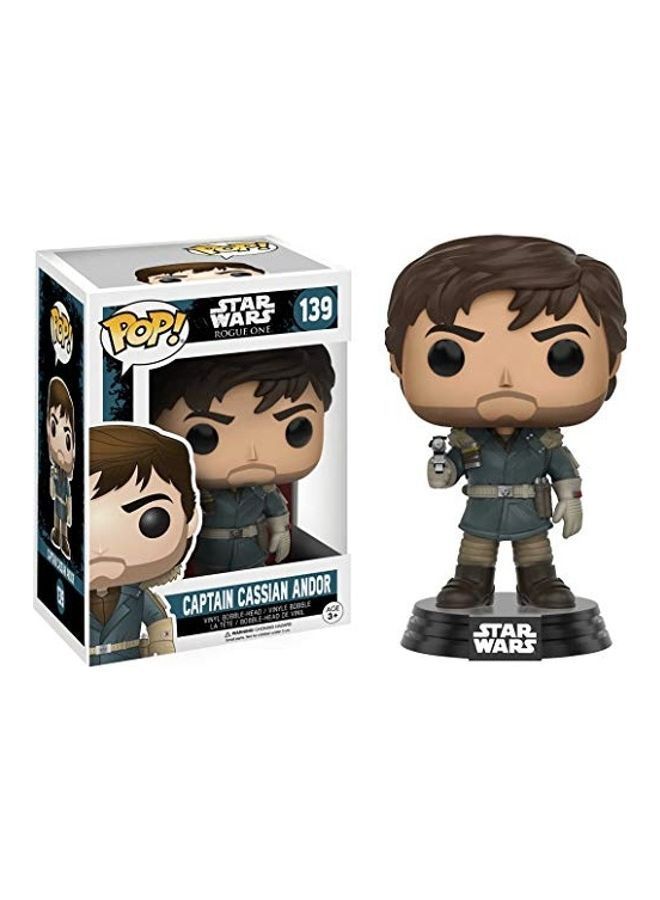 نيبمينينت مجسم شخصية كابتن كاسيان أندور برأسٍ مهتز مع علبةٍ واقية برسومات - Image 3