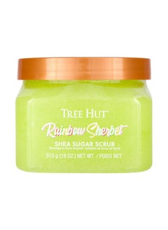 Tree Hut Tree Hut Rainbow Sherbet Shea Sugar Scrub | Exfoliating Body Scrub Removes Dead, Dry Skin for a Soft & Hydrated Feel | Nourishing Essential Body Care | 18 fl oz.  - Image 1