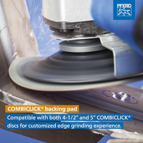 PFERD COMBICLICK® Backing Pad, 1 pc. | Hard Hardness | 4-1/2 inch and 5 inch Dia. | 5-8/11 Thread | CC-H-GT | 69478 - for Angle Grinders - Image 5