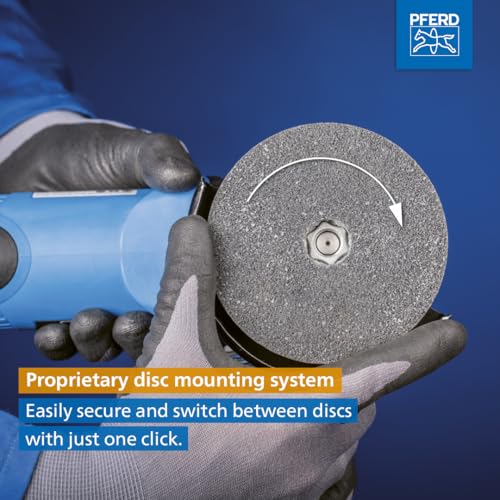 PFERD COMBICLICK® Backing Pad, 1 pc. | Hard Hardness | 4-1/2 inch and 5 inch Dia. | 5-8/11 Thread | CC-H-GT | 69478 - for Angle Grinders - Image 3