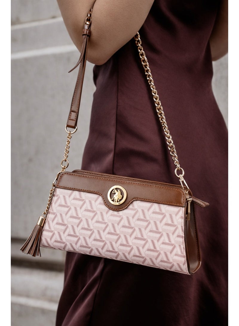 U.S. Polo Assn. Women's Shoulder Bag, Ladies Large Capacity Shoulder Bag Handbag Tote Bags Clutch Bag, Women's Leather Hobo Bag, Women's Tote Bag, Women's Shoulder Bag, Women's Hand Bag, Women's Travel Bag, for Office Sling Bag Side Bag and Girls College Students - Image 2