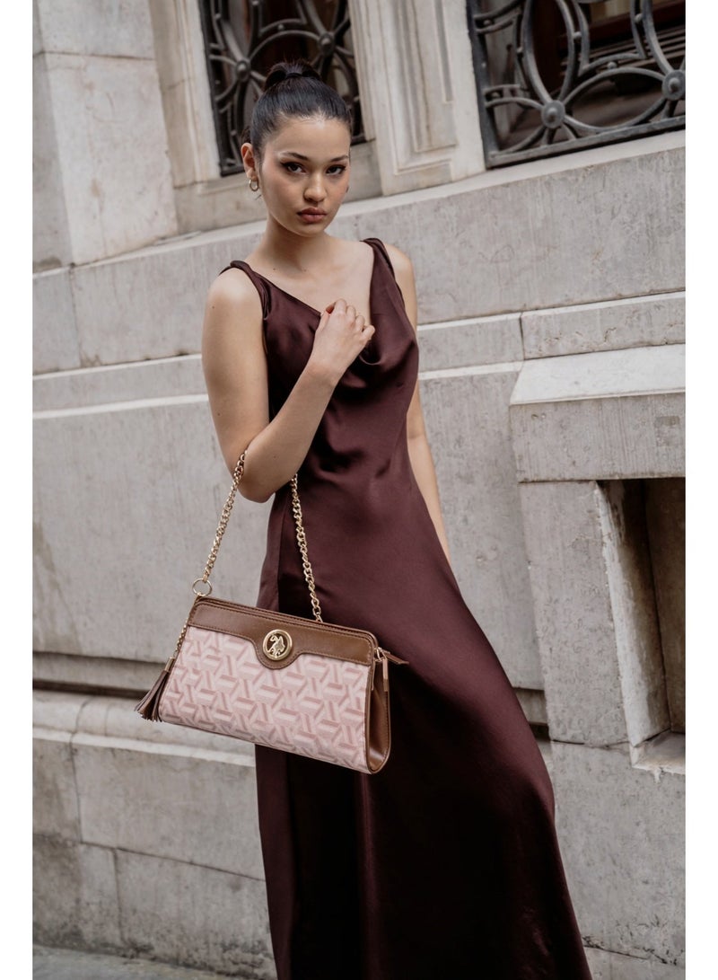 U.S. Polo Assn. Women's Shoulder Bag, Ladies Large Capacity Shoulder Bag Handbag Tote Bags Clutch Bag, Women's Leather Hobo Bag, Women's Tote Bag, Women's Shoulder Bag, Women's Hand Bag, Women's Travel Bag, for Office Sling Bag Side Bag and Girls College Students - Image 3