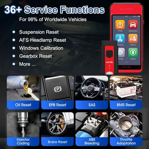 Autel MaxiTPMS ITS600 Pro TPMS Programming Tool with All System Diagnosis Scan, 36+ Reset Service, 2025 ITS600PRO Up of ITS600 TS508WF, Activate/Relearn All TPMS Sensors, Free Lifetime TPMS Updates - Image 4