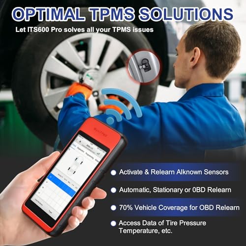 Autel MaxiTPMS ITS600 Pro TPMS Programming Tool with All System Diagnosis Scan, 36+ Reset Service, 2025 ITS600PRO Up of ITS600 TS508WF, Activate/Relearn All TPMS Sensors, Free Lifetime TPMS Updates - Image 5