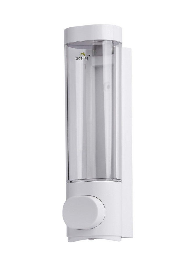 DOLPHY موزع صابون سائل دلفي ABS - 300 مل، أبيض - Image 1