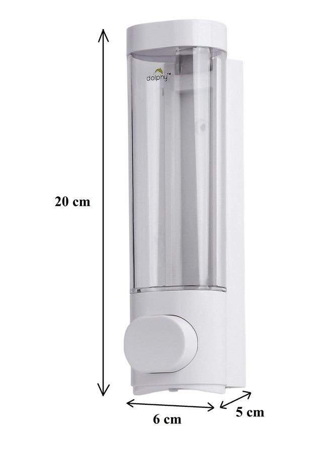 DOLPHY موزع صابون سائل دلفي ABS - 300 مل، أبيض - Image 4