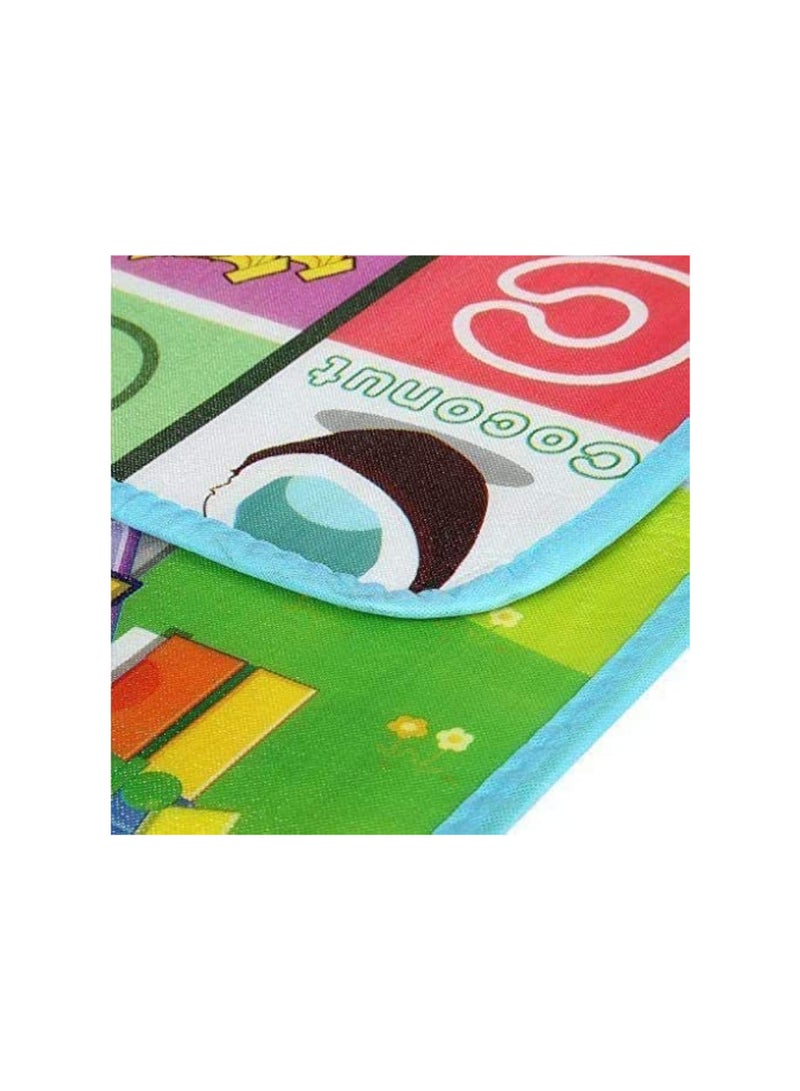 DeloPik Kid's Floor Activity Happy Farm Child Crawling Carpet (1.2mx1.8m) - Image 2