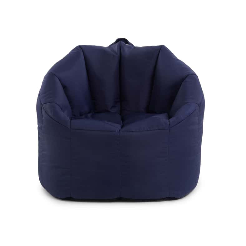 Pan Home Adam Filled Bean Bag Chair 81.5x71x62.3cm - Blue - Image 1