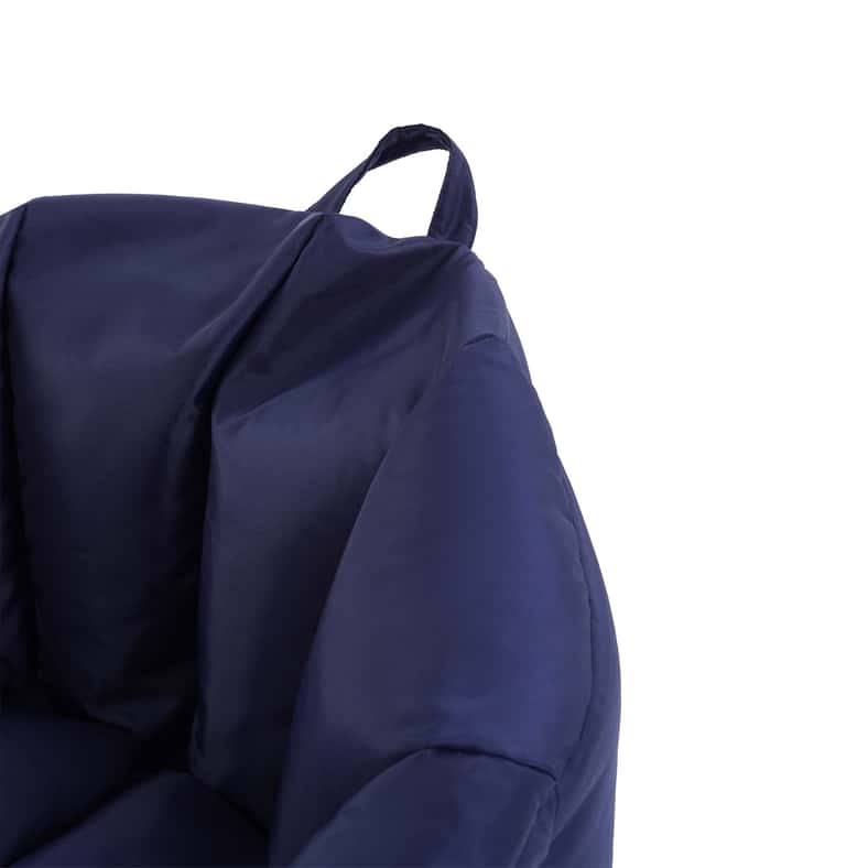 Pan Home Adam Filled Bean Bag Chair 81.5x71x62.3cm - Blue - Image 4