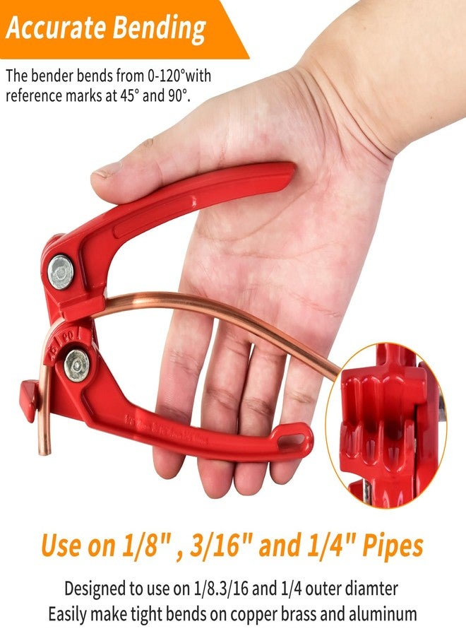 MuHize 1/4 Inch Brake line kit Include 25 FT Copper Coated Brake Lines with Fitting(16pcs Fittings,2pcs Union+4pcs Nut) Brake line Bender,Single Flare Tool,Cutter1/4 Inch Brake line kit - Image 2