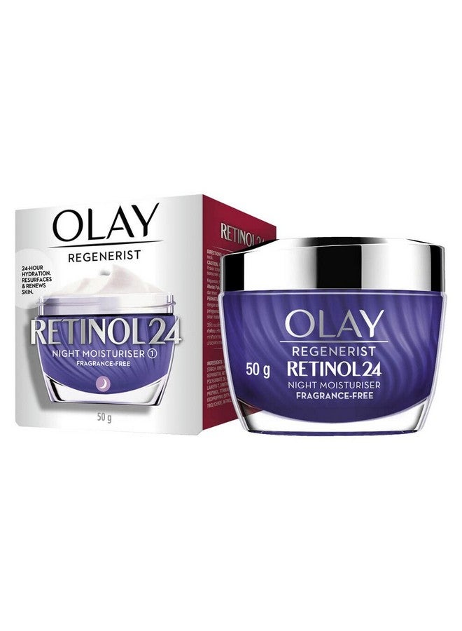 Olay Night Cream: Regenerist Retinol 24 Moisturizer, 50 G - Image 2