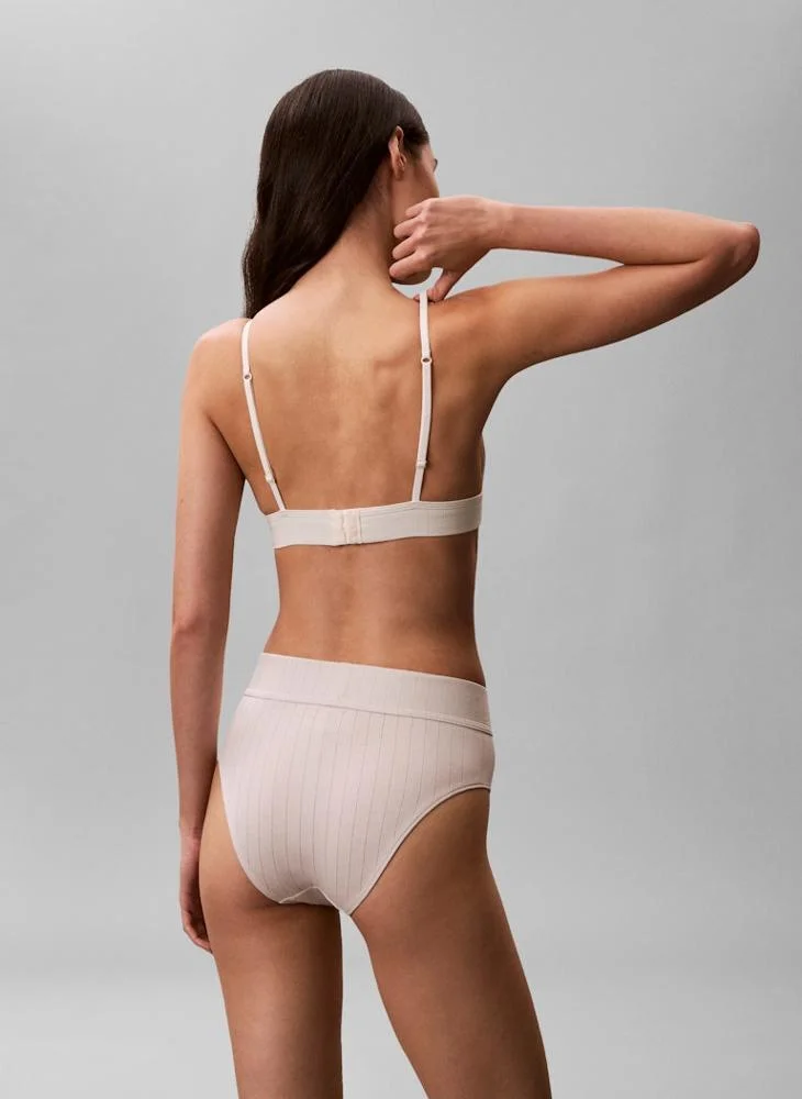 كالفن كلاين Lightly Lined Triangle Bra