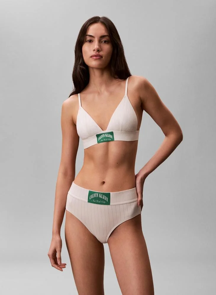 كالفن كلاين Lightly Lined Triangle Bra