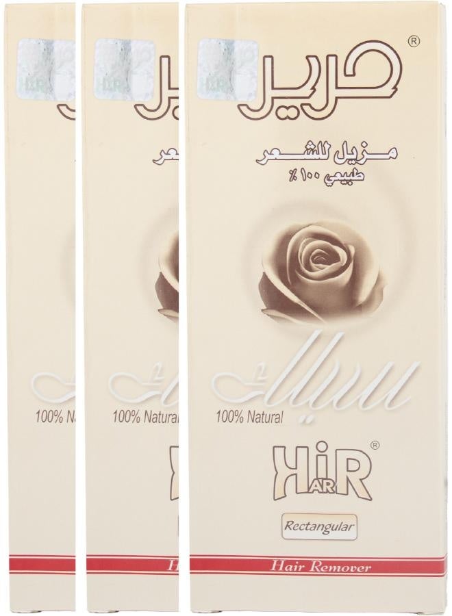حرير مجموعة من 3 قطع من حرير سويت لإزالة الشعر الطبيعي 90 جرام - Image 1