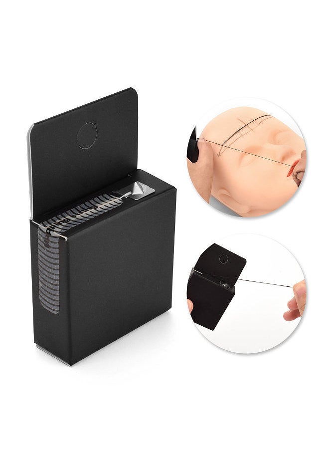 ATOMUS - Atomus Eyebrow Tattoo Mapping String Thread Eye Brow Positioning Marking Thread for Semi-permanent Makeup Tattoo Supplies - Image 1