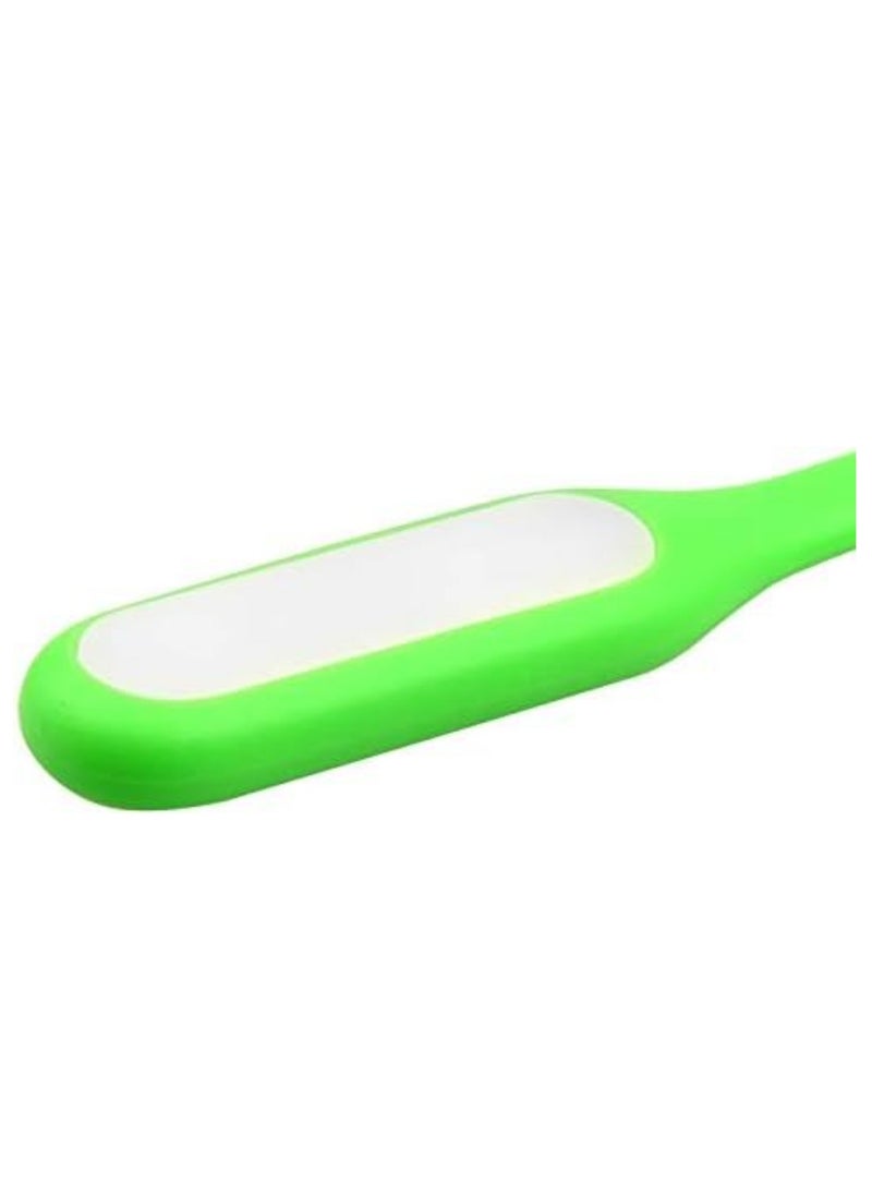 HuHa USB Flexible LED Desk Table PC Laptop Keyboard Reading Light Lamp (Green)  - Image 3