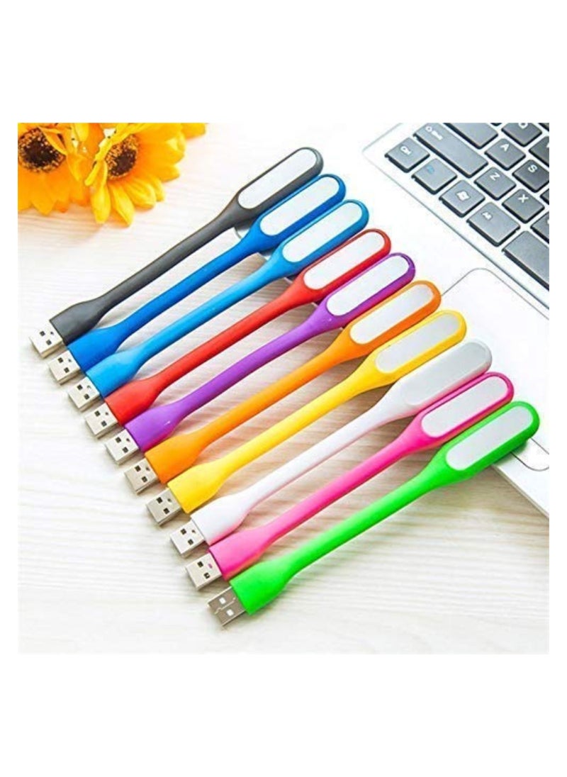 HuHa USB Flexible LED Desk Table PC Laptop Keyboard Reading Light Lamp (Green)  - Image 2