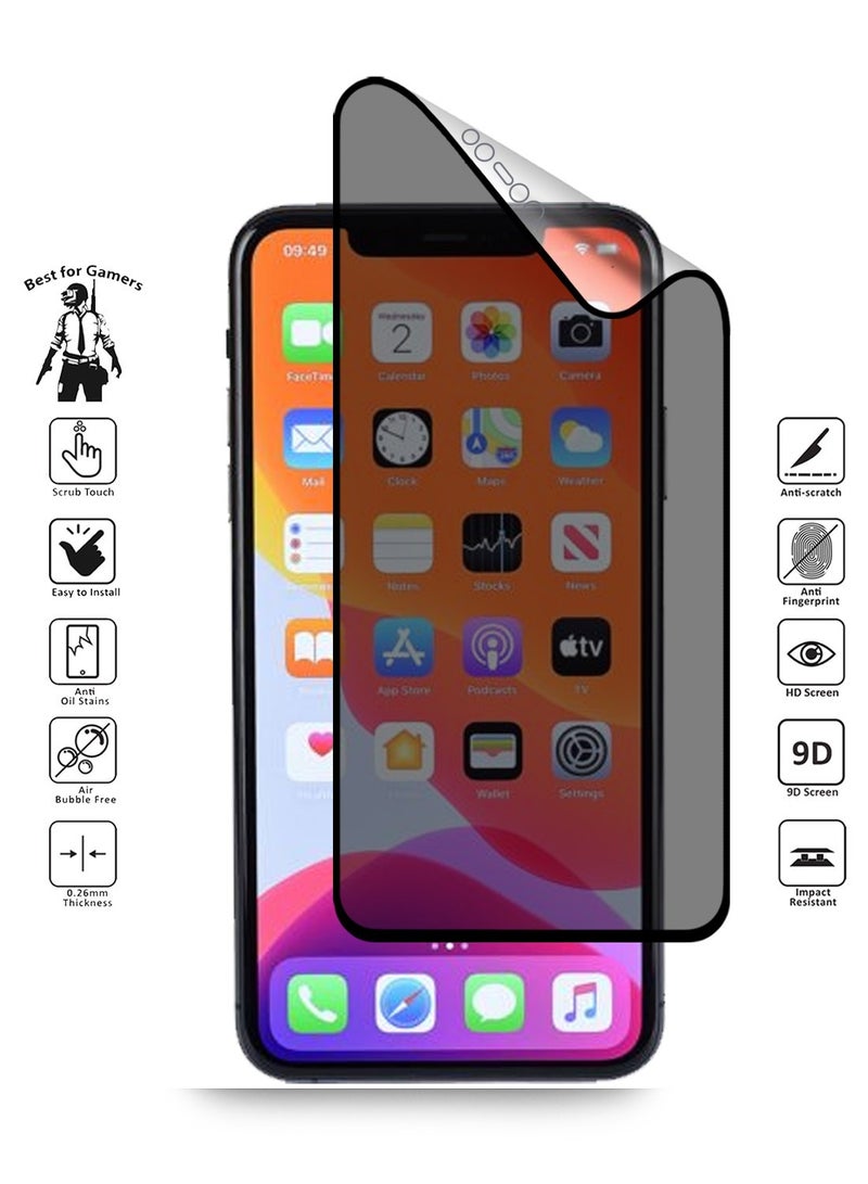 Techie حماية شاشة خصوصية مات غير لامع لجهاز آيفون 11 برو ماكس - Image 2