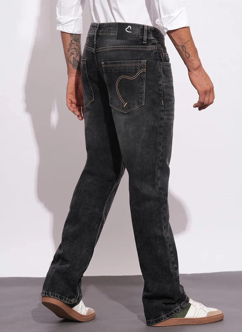 Being Human GREY TONE Men Classic Light Fade Stretchable Jeans for Men | Best Price UAE