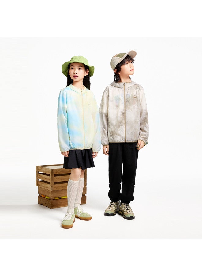 Annil جاكيت حماية من الشمس للأطفال - واقي من الأشعة فوق البنفسجية خفيف الوزن مع غطاء للرأس للأولاد والبنات للأنشطة الخارجية في الصيف - Image 5