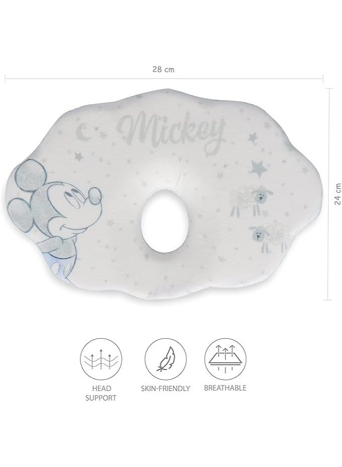 ميكي Mickey Infant Memory Foam Head Shape Pillow - TRHA20925B - Image 2
