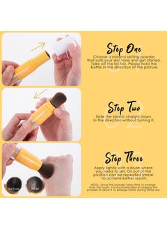 KYDA Mineral Sunscreen Setting Powder, Spf 35, Translucent, Mineral Brush Powder, Oil Control Natural Matte Finish, Lasting Lightweight Breathable, All Skin, By Ownest Beauty  - Image 4