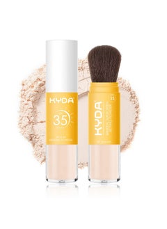 KYDA Mineral Sunscreen Setting Powder, Spf 35, Translucent, Mineral Brush Powder, Oil Control Natural Matte Finish, Lasting Lightweight Breathable, All Skin, By Ownest Beauty  - Image 2