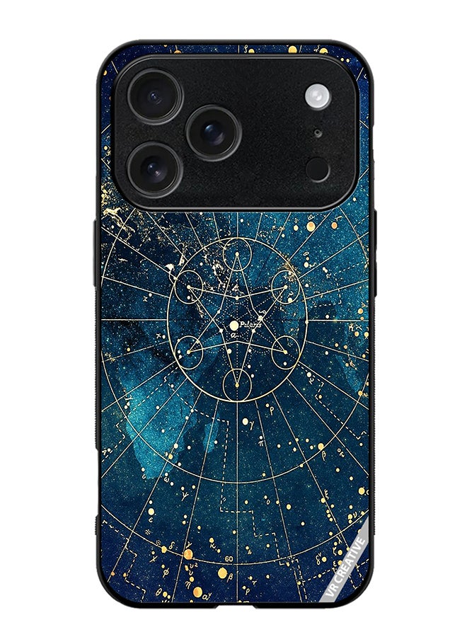 VR CREATIVE Protective Case Cover For Apple iPhone 17 Pro Max Zodic And Astrology Design Multicolour