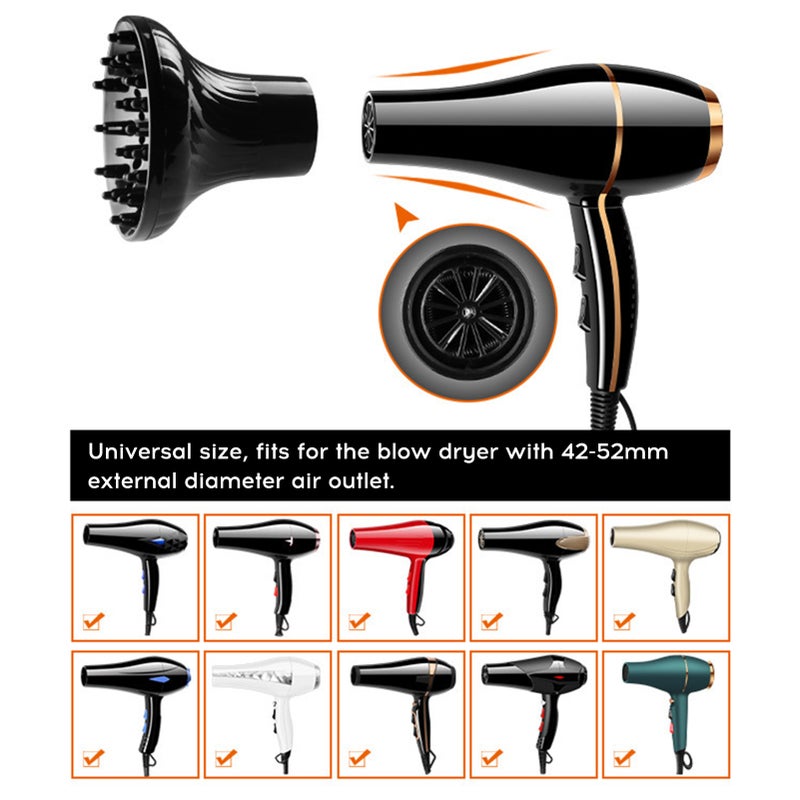 Hairdryer Diffuser Hair styling Hairdressing Tool Care Accessory - Image 2