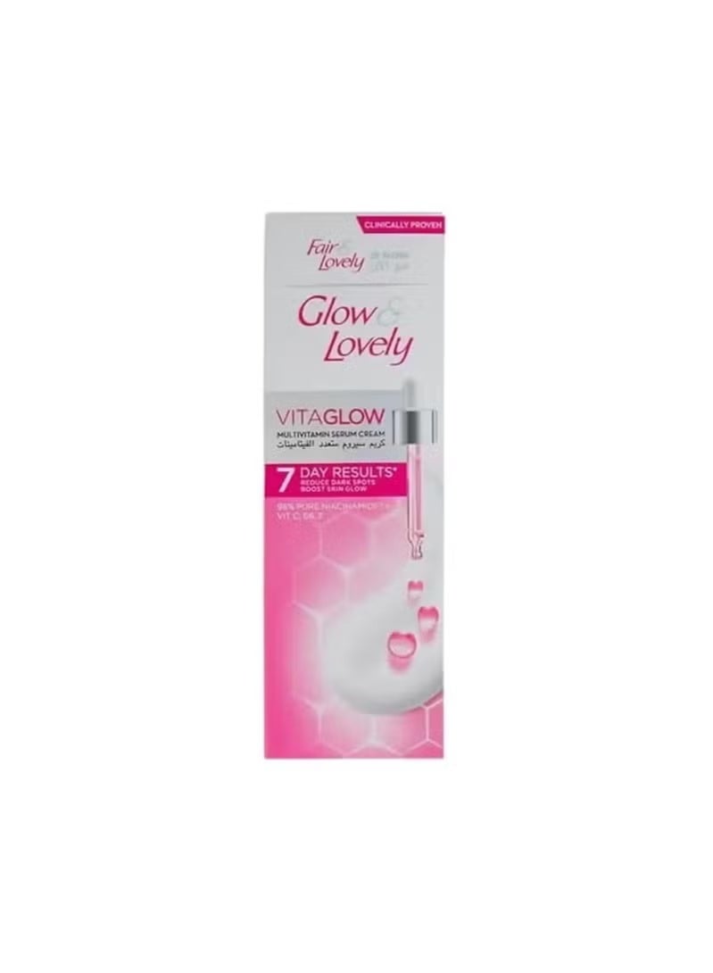 Glow & Lovely Multivitamin Skin Care Cream, White, 100g