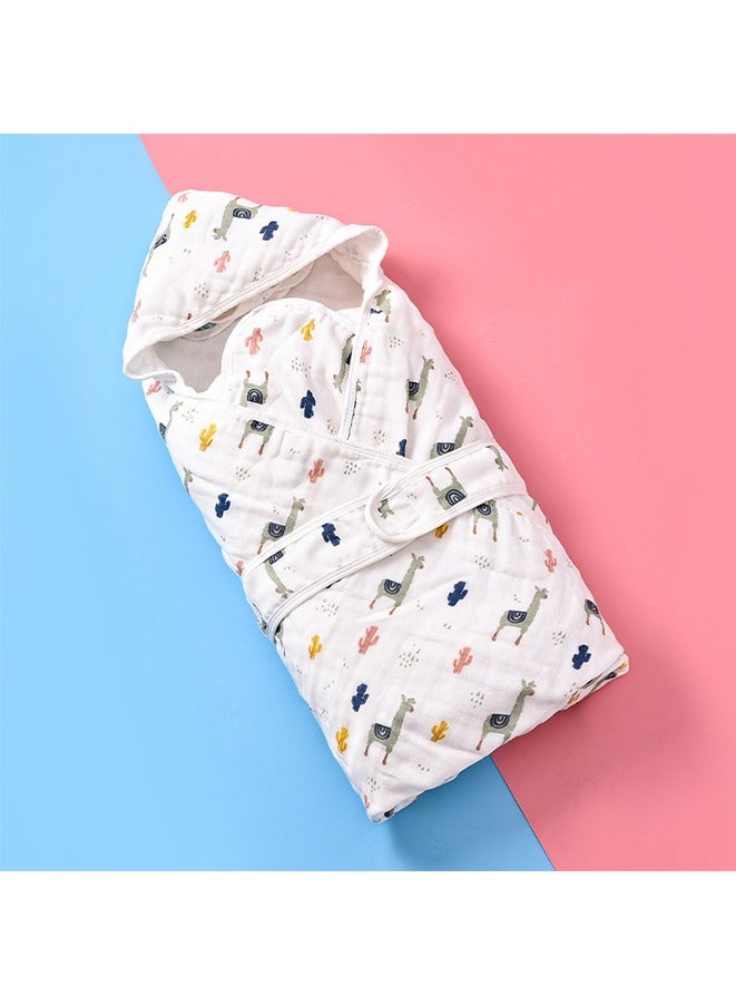 Baby Swaddle Blanket Wrap Set for Newborn Swaddle Receiving Muslin Unisex infant Wrap Sleeping Cloth 100% Cotton Blanket - Image 1