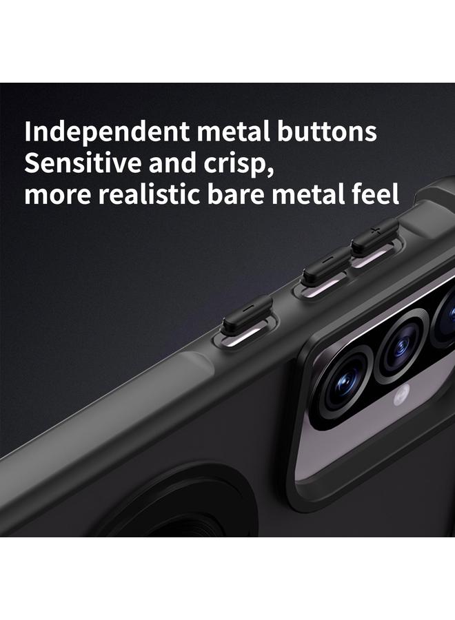 اس-توب جراب لهاتف Samsung Galaxy A56 5G CD Texture دوار 360 درجة مع حامل MagSafe - Image 5