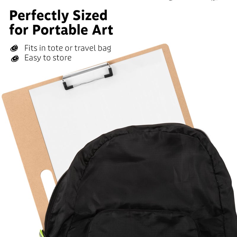 TX liteart 13" x 17" Artist Sketch Board with Handle - Portable Clipboard for Painting and Drawing, Art Supplies for Adults by TX Liteart - Image 4